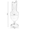 Decorative Antique Style Metal Jug Floor Vase with 2 Handles - Vintage Inspired Rustic Design for Entryway, Living Room, or Dining Room - Tall Elegant Home Decor Accent - Classic Metal Vase